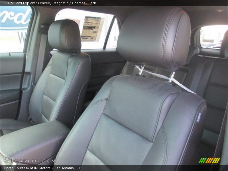 Magnetic / Charcoal Black 2015 Ford Explorer Limited
