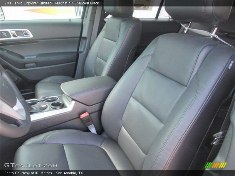 Magnetic / Charcoal Black 2015 Ford Explorer Limited