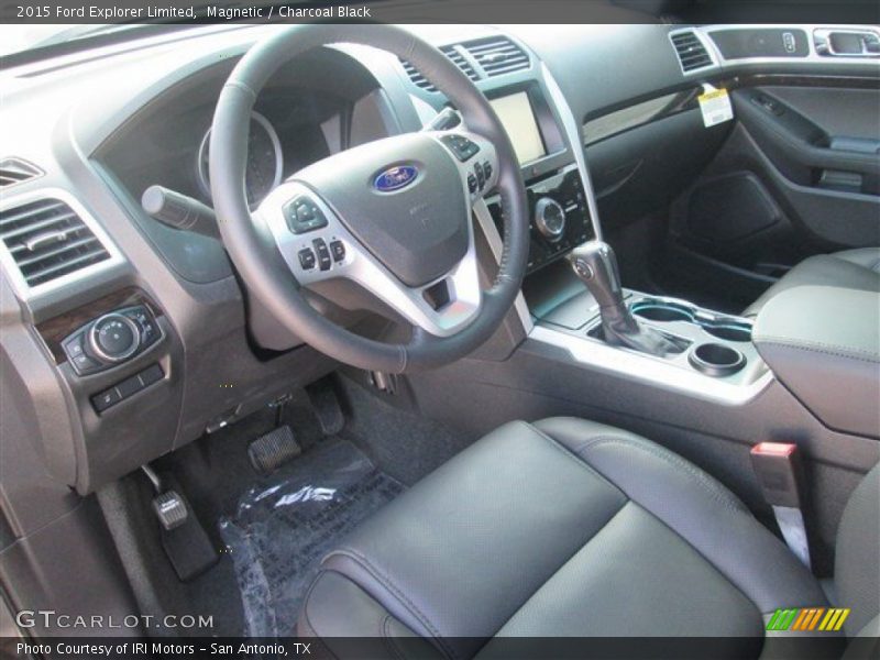Magnetic / Charcoal Black 2015 Ford Explorer Limited