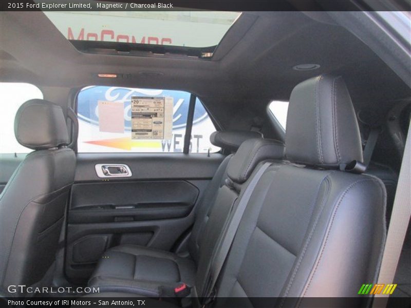 Magnetic / Charcoal Black 2015 Ford Explorer Limited