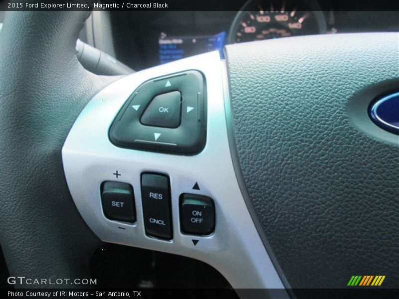 Magnetic / Charcoal Black 2015 Ford Explorer Limited