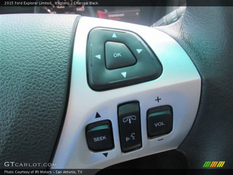 Magnetic / Charcoal Black 2015 Ford Explorer Limited