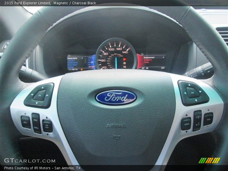 Magnetic / Charcoal Black 2015 Ford Explorer Limited
