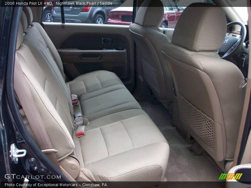 Nighthawk Black Pearl / Saddle 2006 Honda Pilot LX 4WD