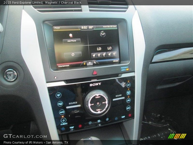 Magnetic / Charcoal Black 2015 Ford Explorer Limited