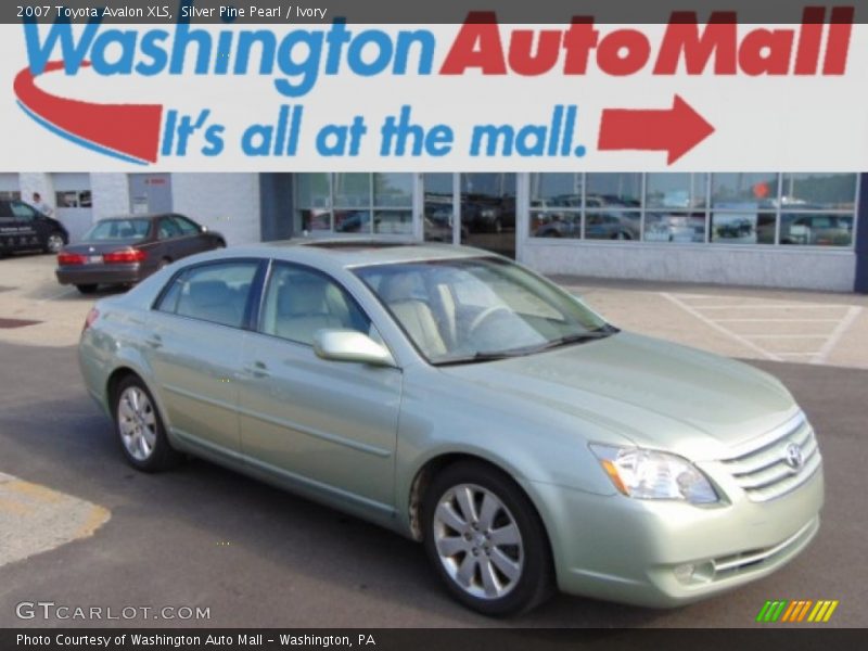 Silver Pine Pearl / Ivory 2007 Toyota Avalon XLS