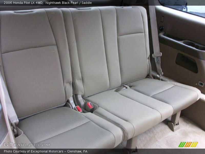 Nighthawk Black Pearl / Saddle 2006 Honda Pilot LX 4WD