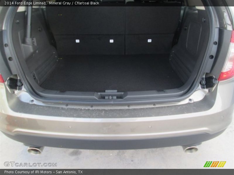 Mineral Gray / Charcoal Black 2014 Ford Edge Limited