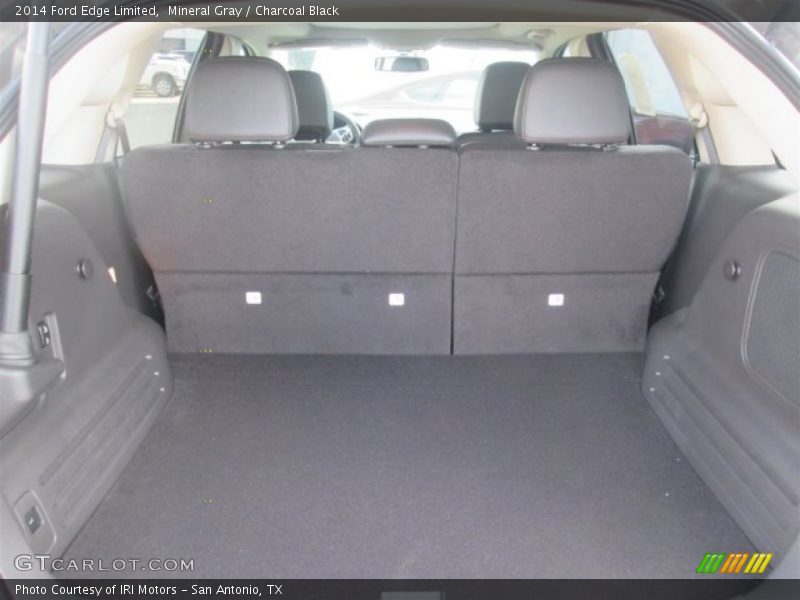 Mineral Gray / Charcoal Black 2014 Ford Edge Limited