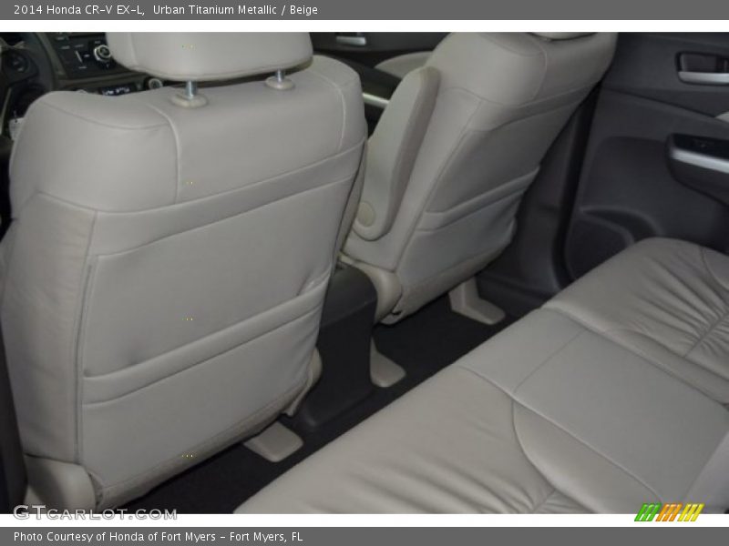 Urban Titanium Metallic / Beige 2014 Honda CR-V EX-L