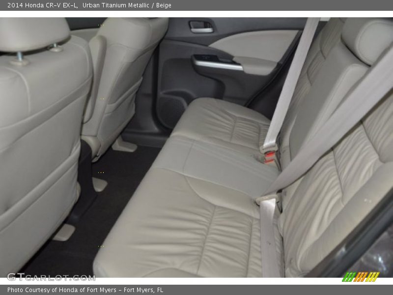 Urban Titanium Metallic / Beige 2014 Honda CR-V EX-L