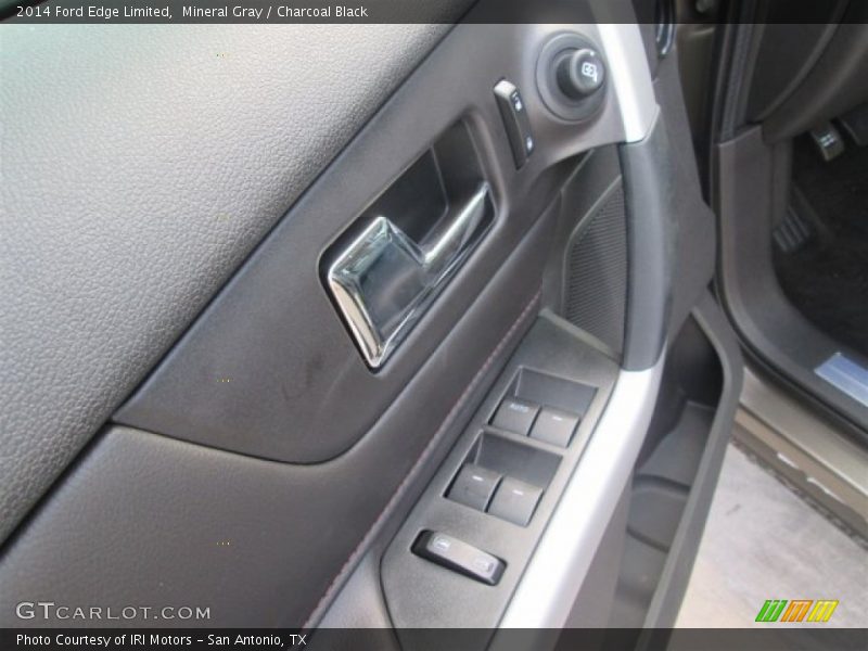Mineral Gray / Charcoal Black 2014 Ford Edge Limited