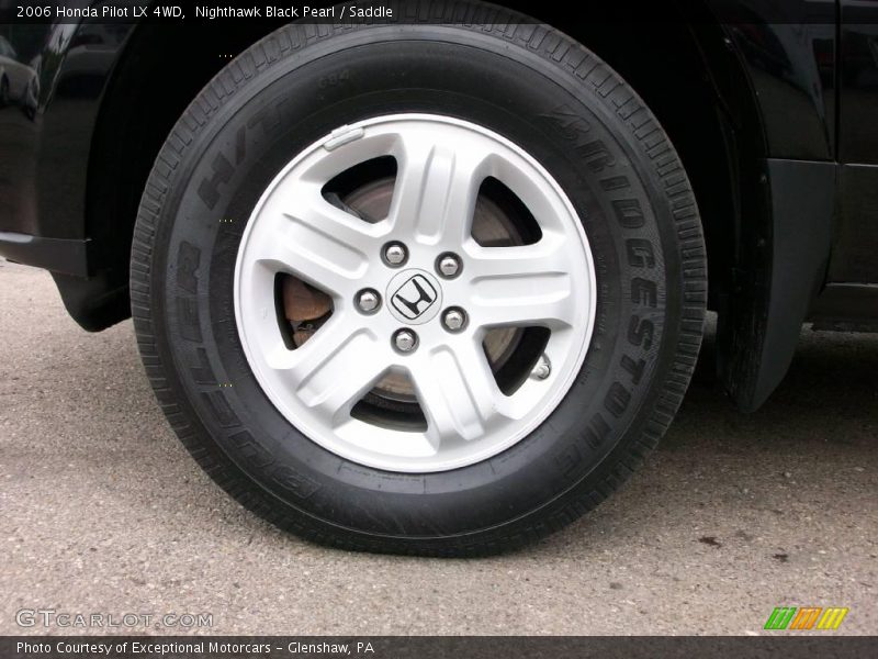 Nighthawk Black Pearl / Saddle 2006 Honda Pilot LX 4WD