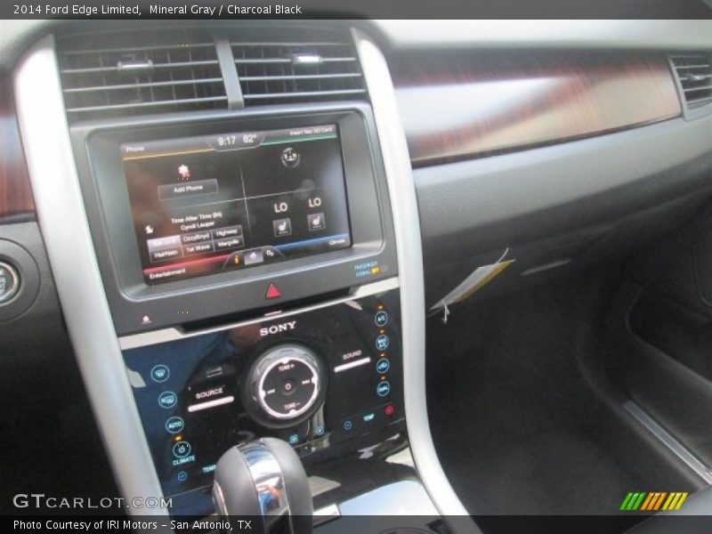 Mineral Gray / Charcoal Black 2014 Ford Edge Limited