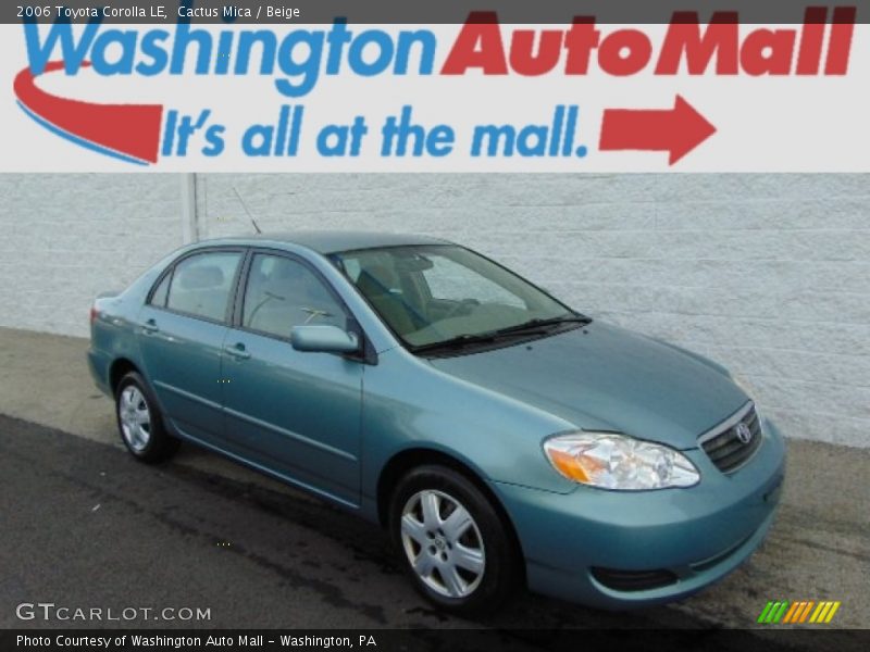 Cactus Mica / Beige 2006 Toyota Corolla LE
