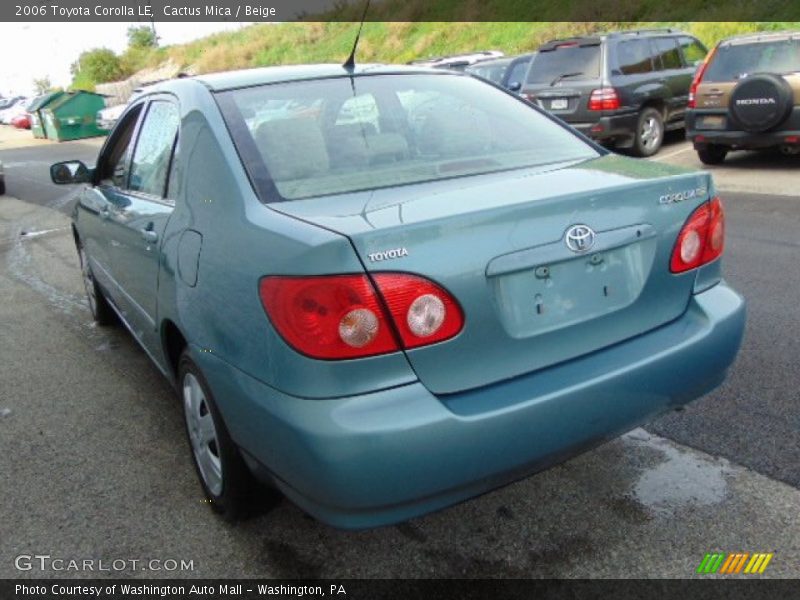 Cactus Mica / Beige 2006 Toyota Corolla LE