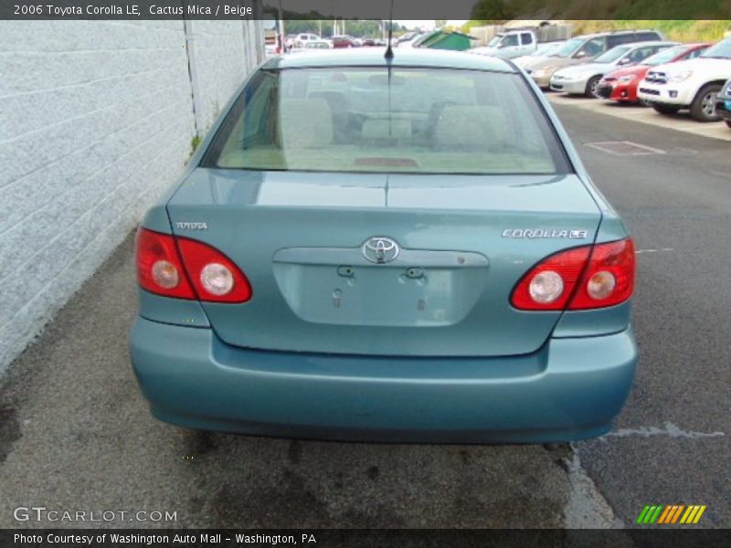 Cactus Mica / Beige 2006 Toyota Corolla LE