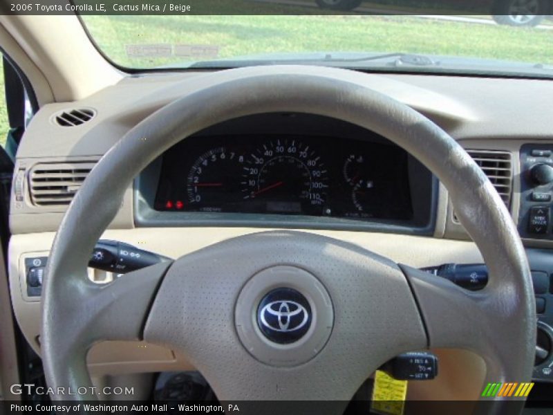 Cactus Mica / Beige 2006 Toyota Corolla LE