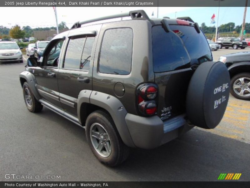 Dark Khaki Pearl / Dark Khaki/Light Graystone 2005 Jeep Liberty Renegade 4x4
