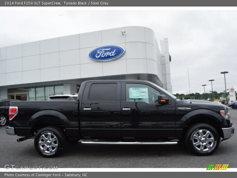 Tuxedo Black / Steel Grey 2014 Ford F150 XLT SuperCrew
