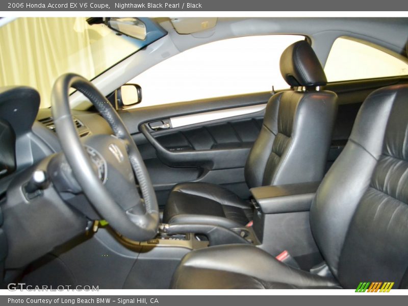 Nighthawk Black Pearl / Black 2006 Honda Accord EX V6 Coupe