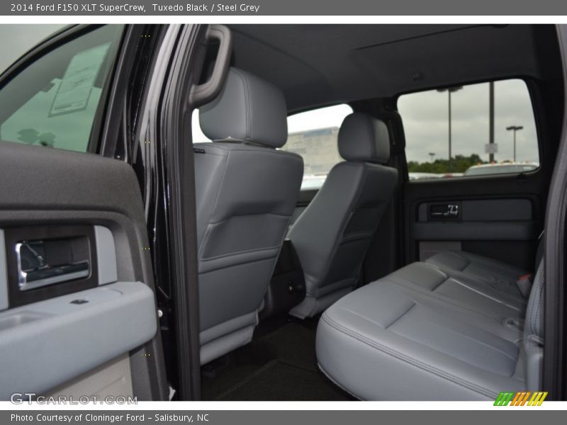 Tuxedo Black / Steel Grey 2014 Ford F150 XLT SuperCrew