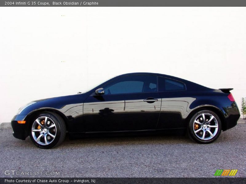 Black Obsidian / Graphite 2004 Infiniti G 35 Coupe