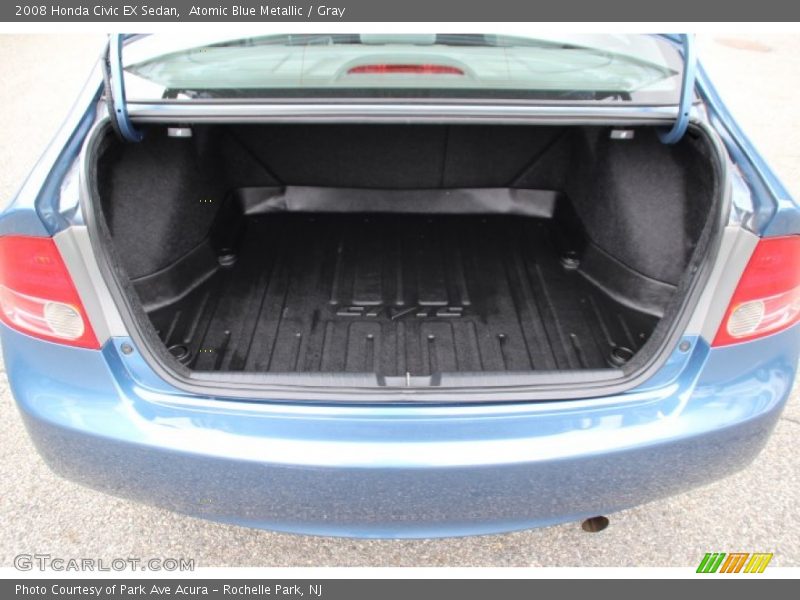 Atomic Blue Metallic / Gray 2008 Honda Civic EX Sedan