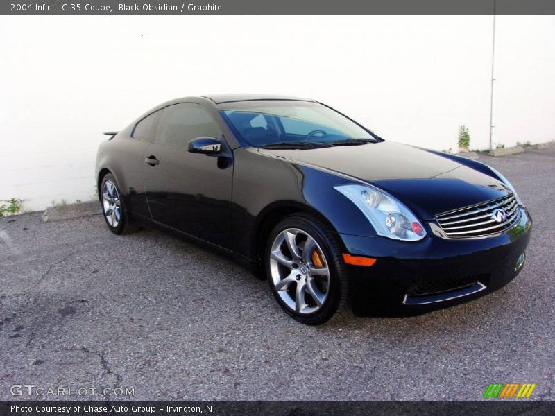 Black Obsidian / Graphite 2004 Infiniti G 35 Coupe