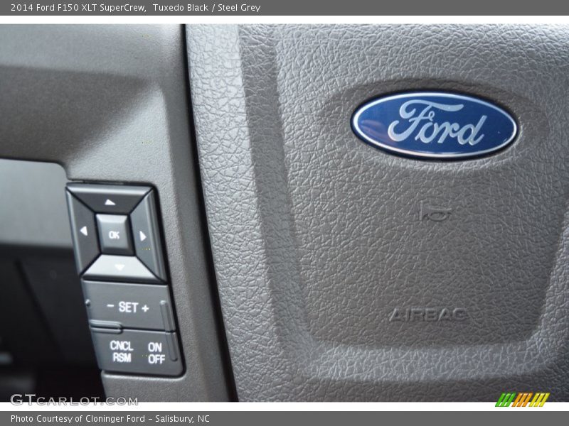 Tuxedo Black / Steel Grey 2014 Ford F150 XLT SuperCrew