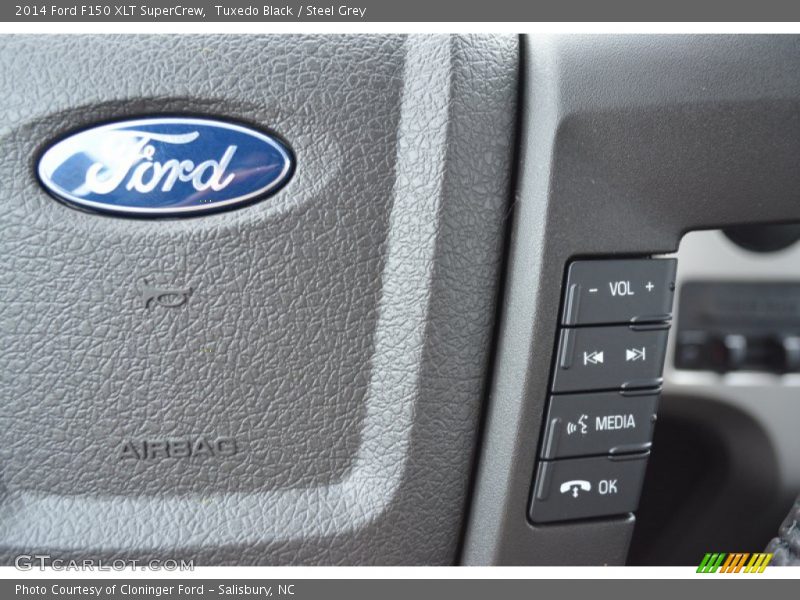 Tuxedo Black / Steel Grey 2014 Ford F150 XLT SuperCrew