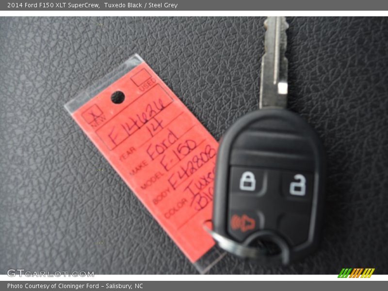 Tuxedo Black / Steel Grey 2014 Ford F150 XLT SuperCrew