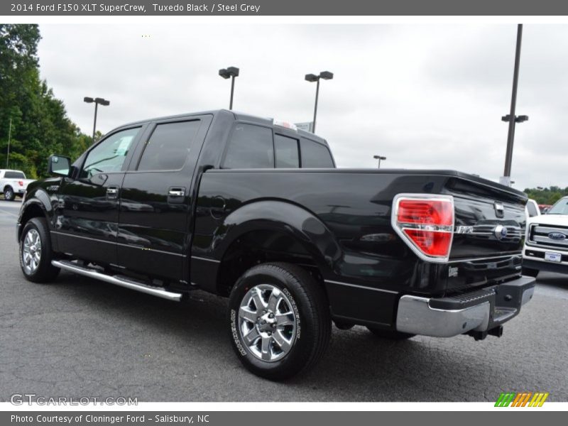 Tuxedo Black / Steel Grey 2014 Ford F150 XLT SuperCrew