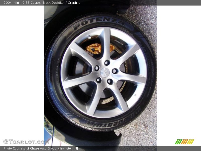 Black Obsidian / Graphite 2004 Infiniti G 35 Coupe
