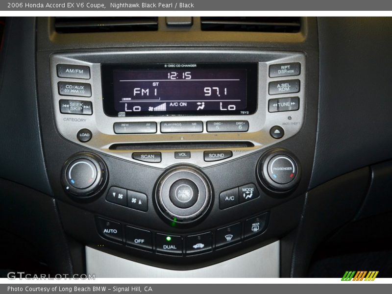 Nighthawk Black Pearl / Black 2006 Honda Accord EX V6 Coupe