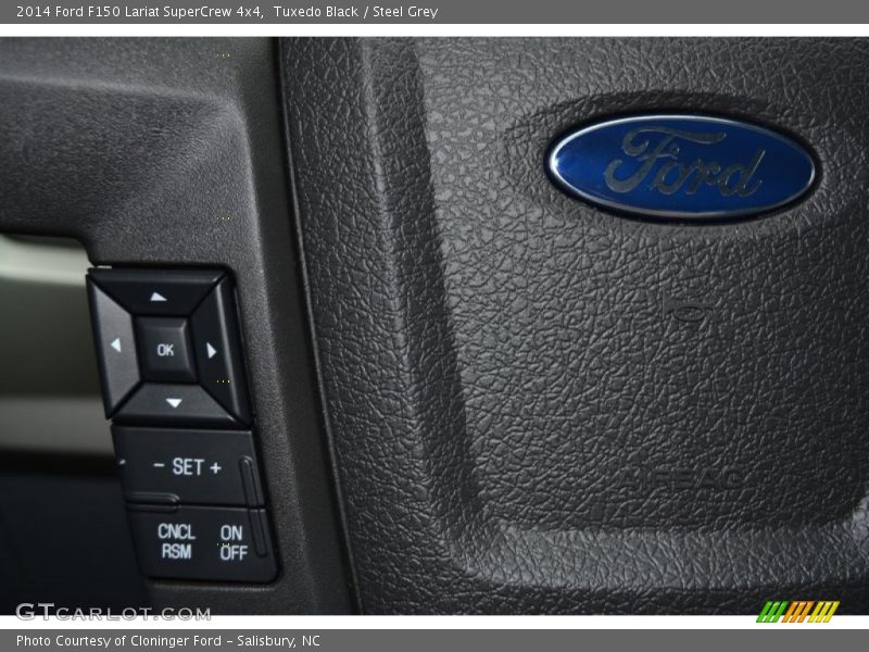 Tuxedo Black / Steel Grey 2014 Ford F150 Lariat SuperCrew 4x4