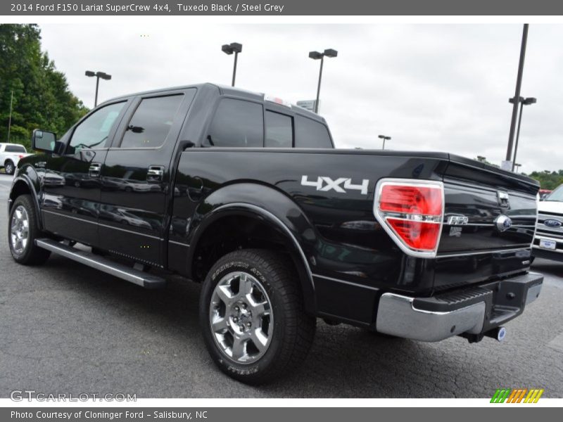 Tuxedo Black / Steel Grey 2014 Ford F150 Lariat SuperCrew 4x4