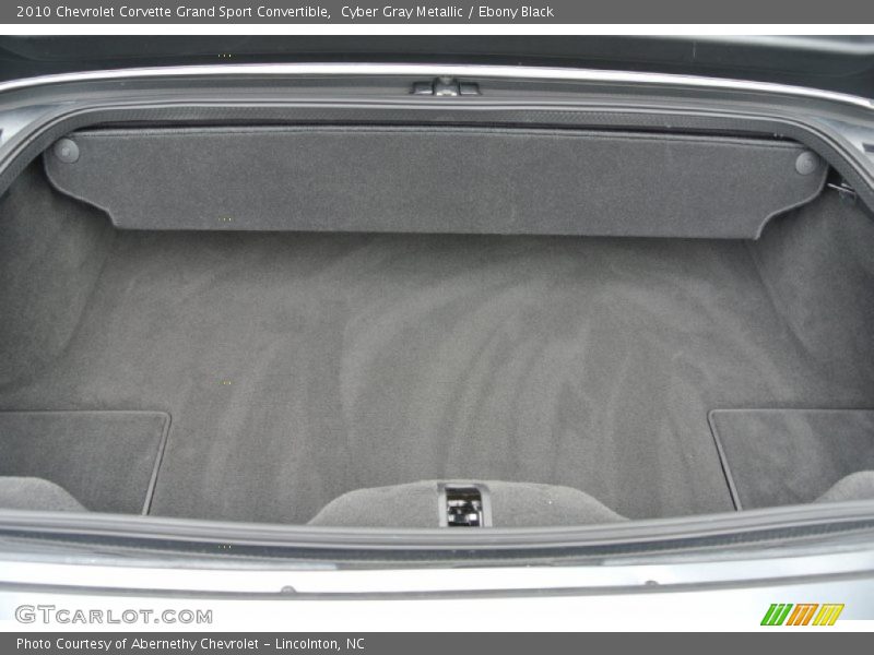 Cyber Gray Metallic / Ebony Black 2010 Chevrolet Corvette Grand Sport Convertible