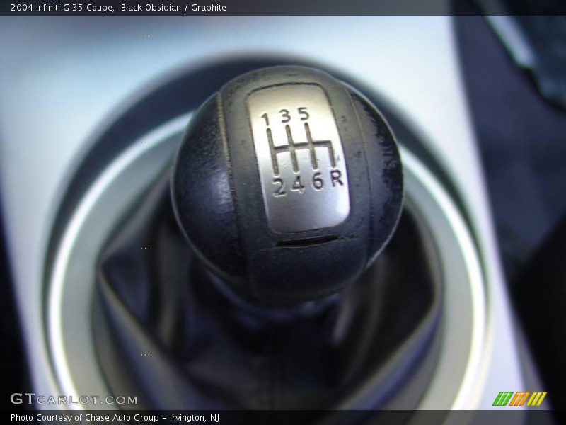 Black Obsidian / Graphite 2004 Infiniti G 35 Coupe