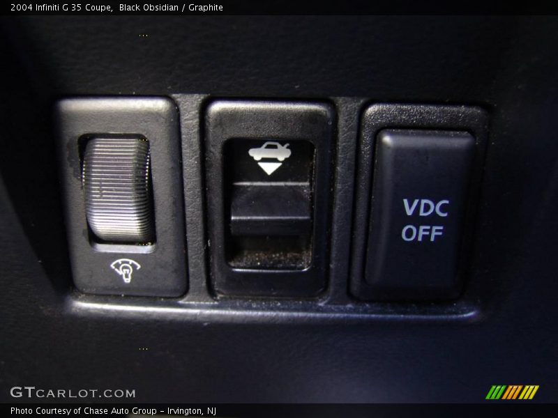 Black Obsidian / Graphite 2004 Infiniti G 35 Coupe