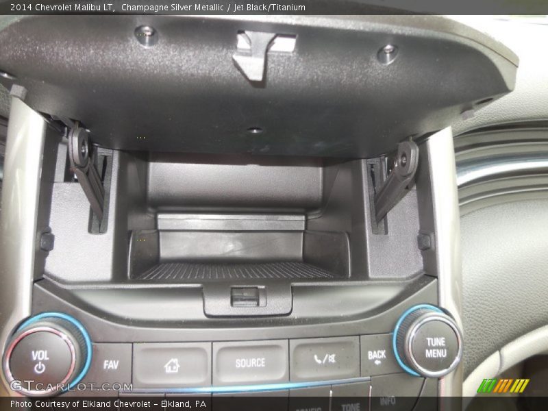 Champagne Silver Metallic / Jet Black/Titanium 2014 Chevrolet Malibu LT