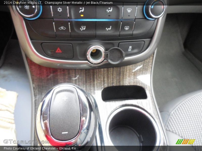 Champagne Silver Metallic / Jet Black/Titanium 2014 Chevrolet Malibu LT
