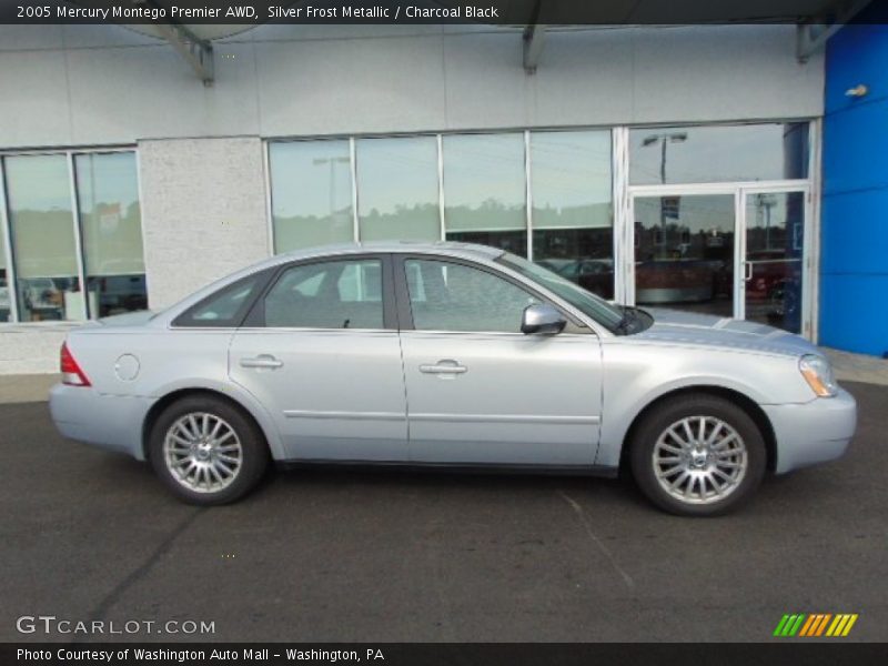 Silver Frost Metallic / Charcoal Black 2005 Mercury Montego Premier AWD