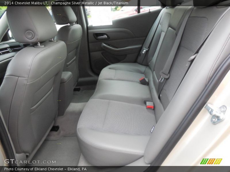 Champagne Silver Metallic / Jet Black/Titanium 2014 Chevrolet Malibu LT