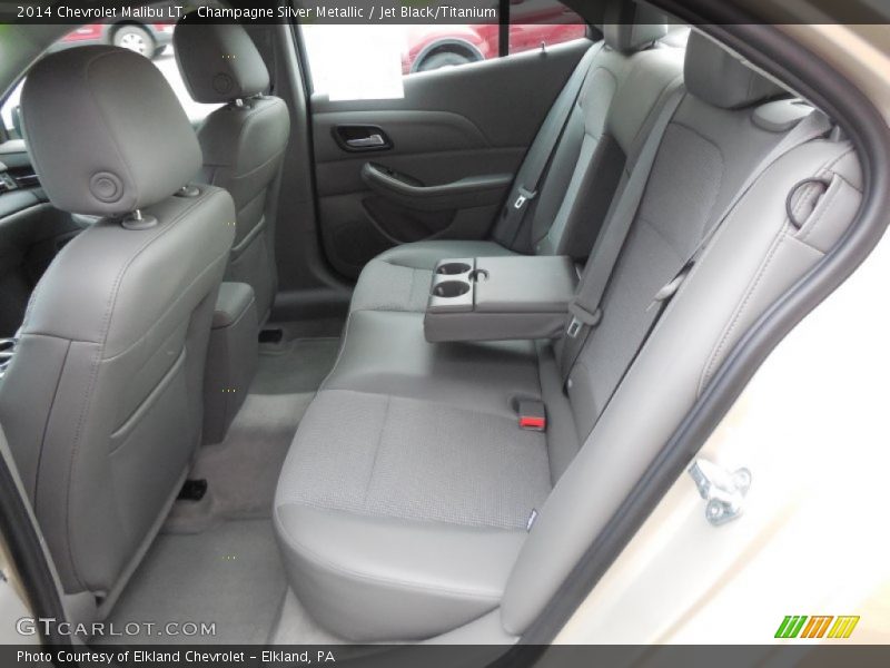 Champagne Silver Metallic / Jet Black/Titanium 2014 Chevrolet Malibu LT
