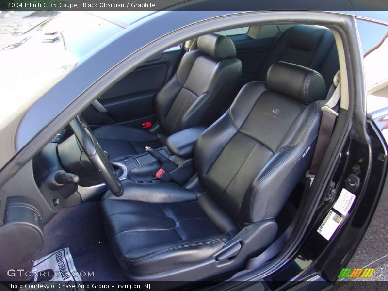 Black Obsidian / Graphite 2004 Infiniti G 35 Coupe