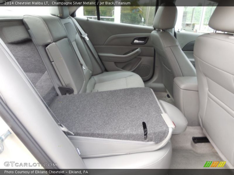 Champagne Silver Metallic / Jet Black/Titanium 2014 Chevrolet Malibu LT