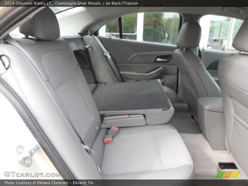 Champagne Silver Metallic / Jet Black/Titanium 2014 Chevrolet Malibu LT