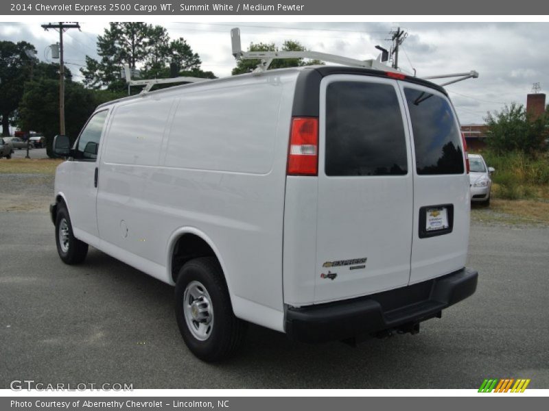 Summit White / Medium Pewter 2014 Chevrolet Express 2500 Cargo WT