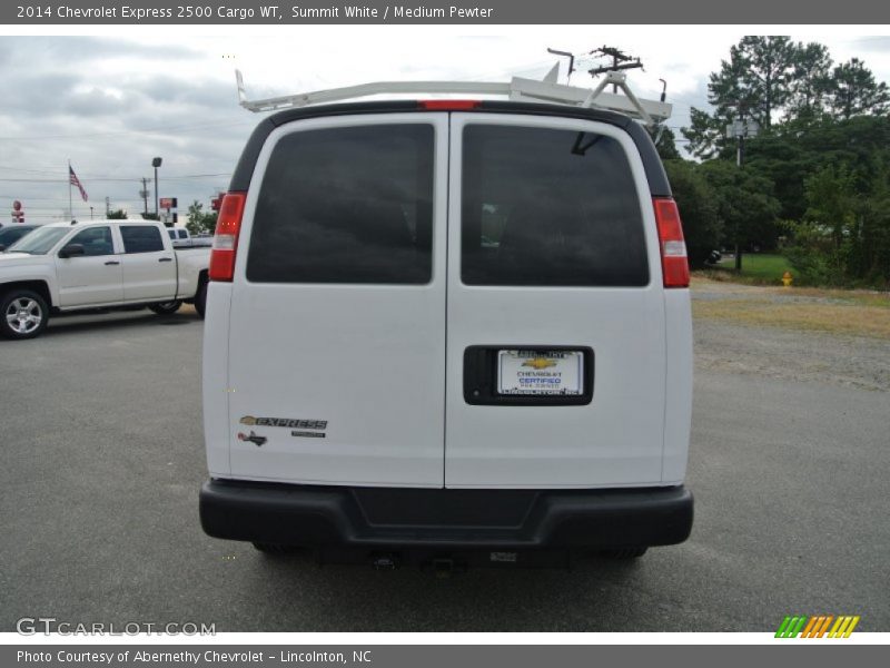 Summit White / Medium Pewter 2014 Chevrolet Express 2500 Cargo WT